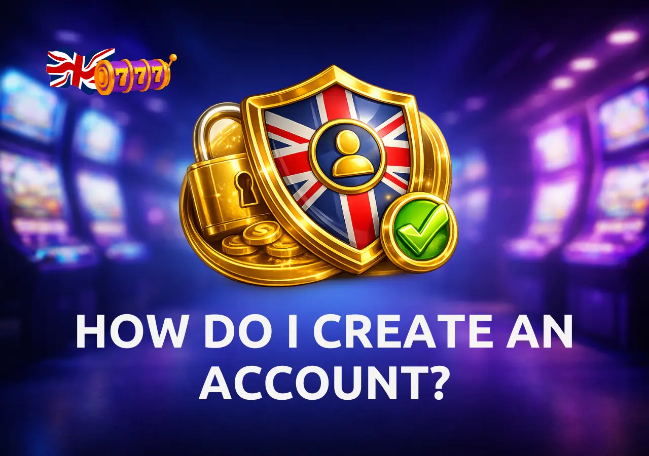 UK casino account registration steps